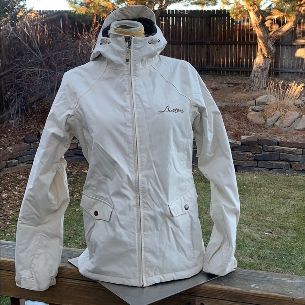 Burton Cream Hooded Ski/Snowboard Shell